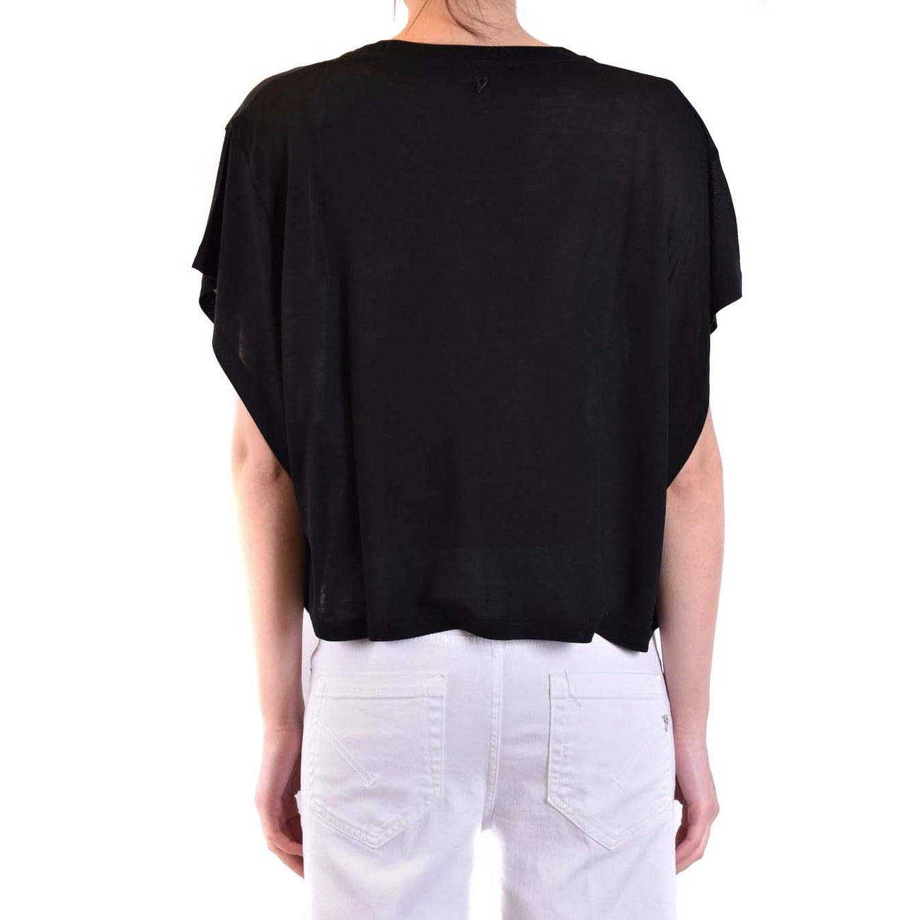 Women's Dondup cotton T-shirt – Black