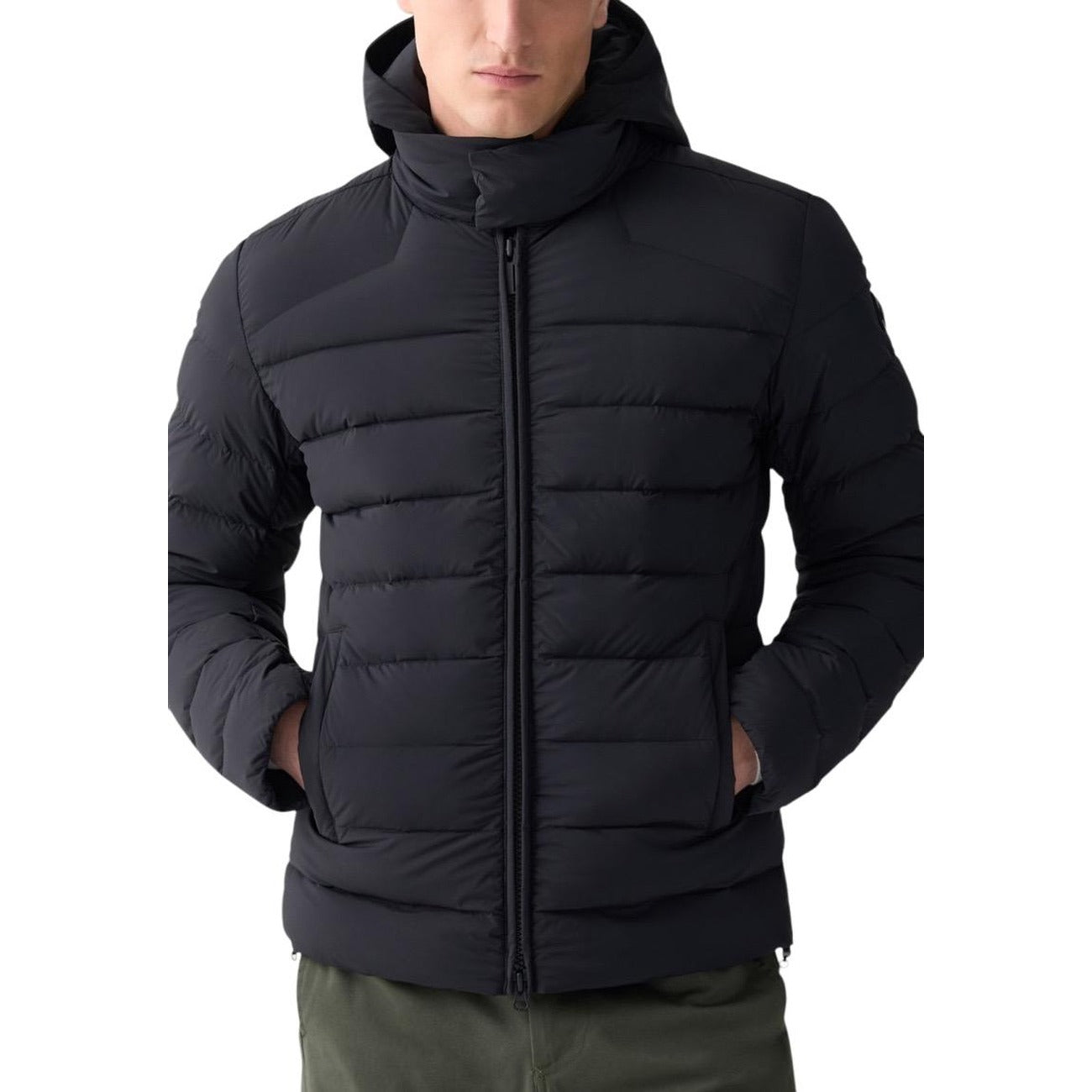 Men's Black Hooded Jacket Colmar Originals