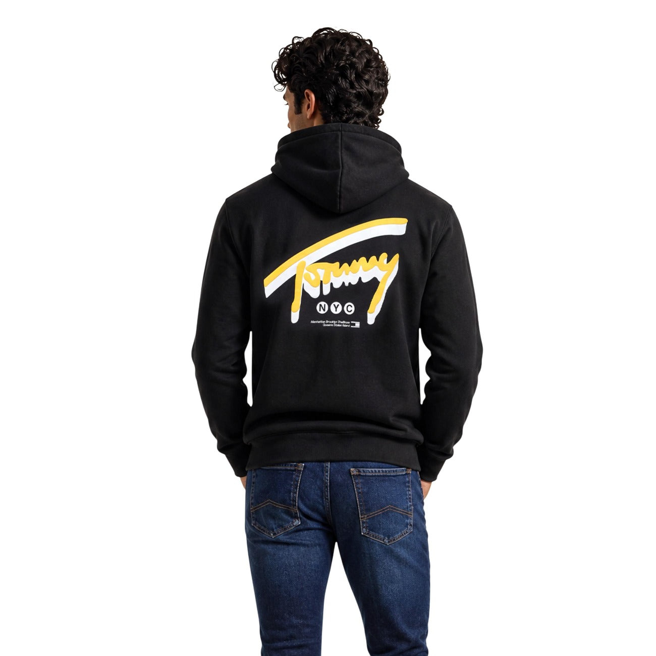 Men's black Tommy Hilfiger Jeans hoodie