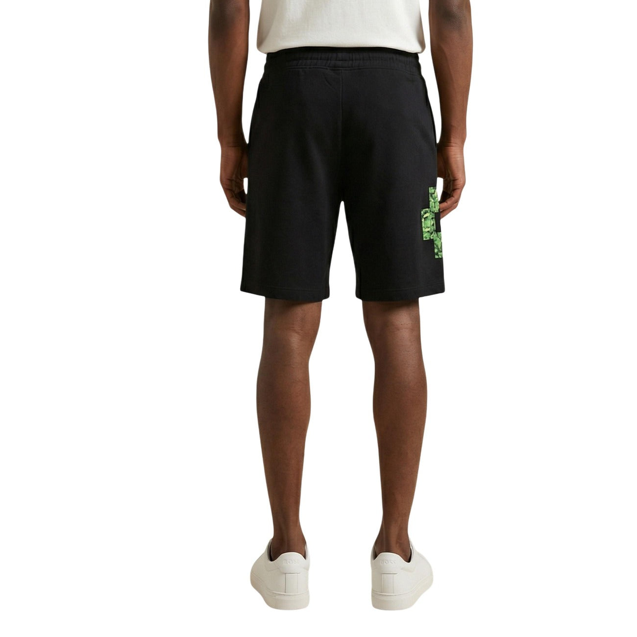 Bermuda homme County Of Milan en coton – Noir