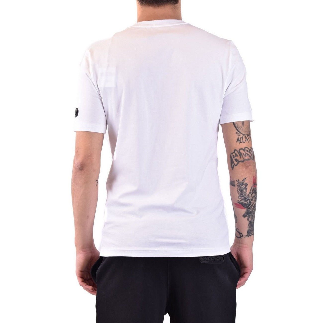 T-shirt homme Moschino imprimé en coton – Blanc