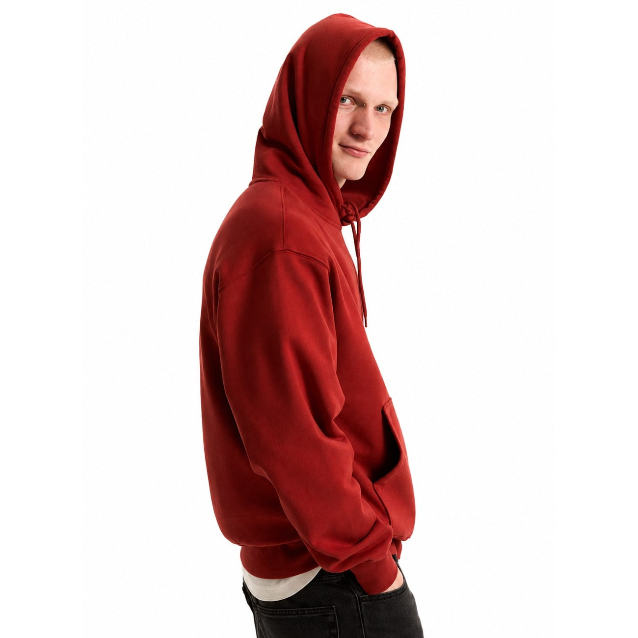 Vans Men's Hoodie VN0010G8H891 – Burgundy