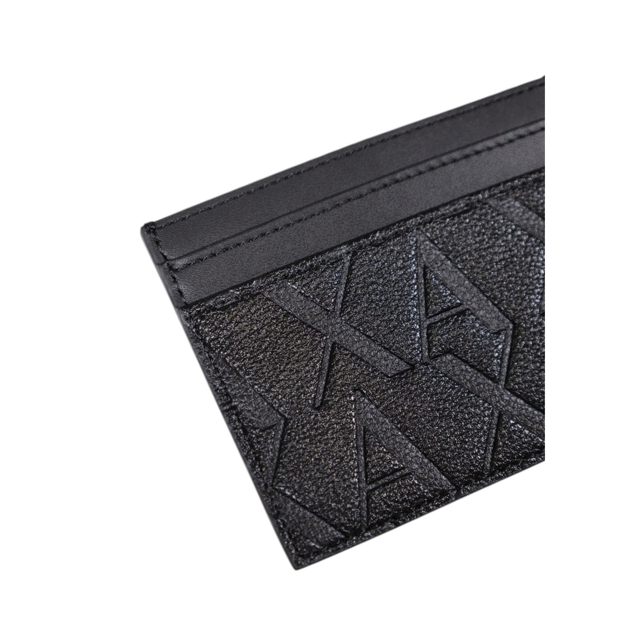 Armani Exchange Men's Compact Wallet - Black