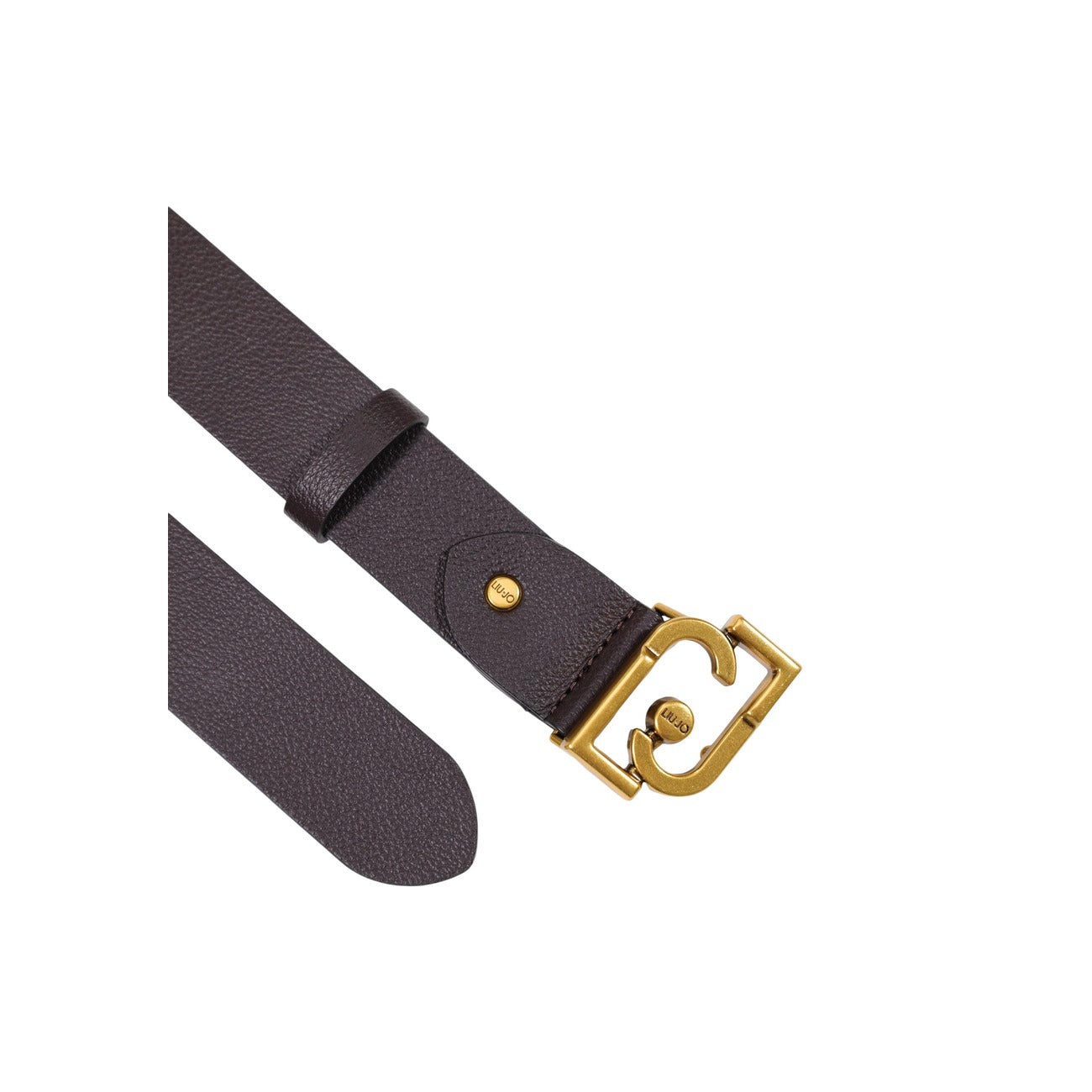 Women's Liu Jo Geometric Belt – Brown and Black