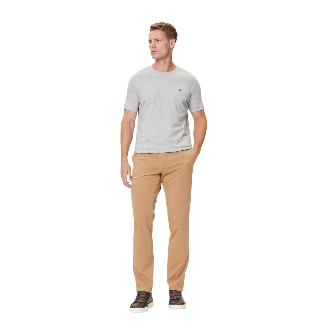 Gant Men's Cotton T-Shirt – Grey