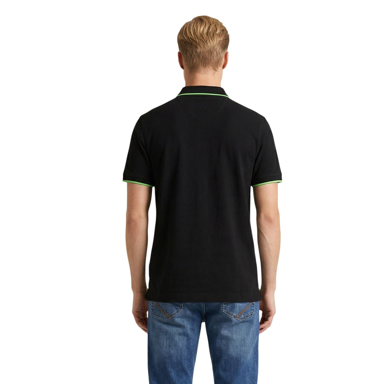 U.S. Polo Assn. Men's Cotton Polo Shirt – Black