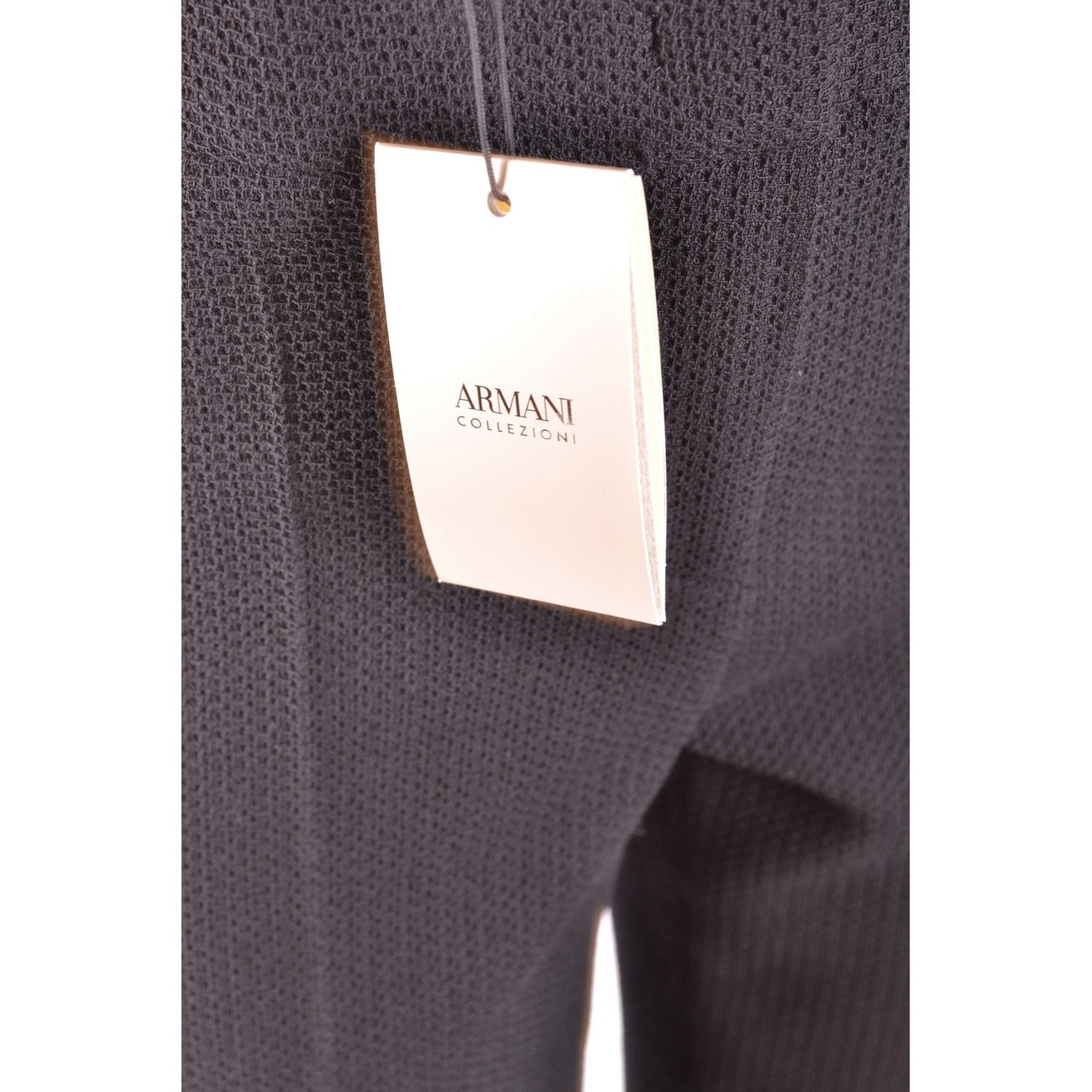 Armani Collezioni women's wool trousers - Black