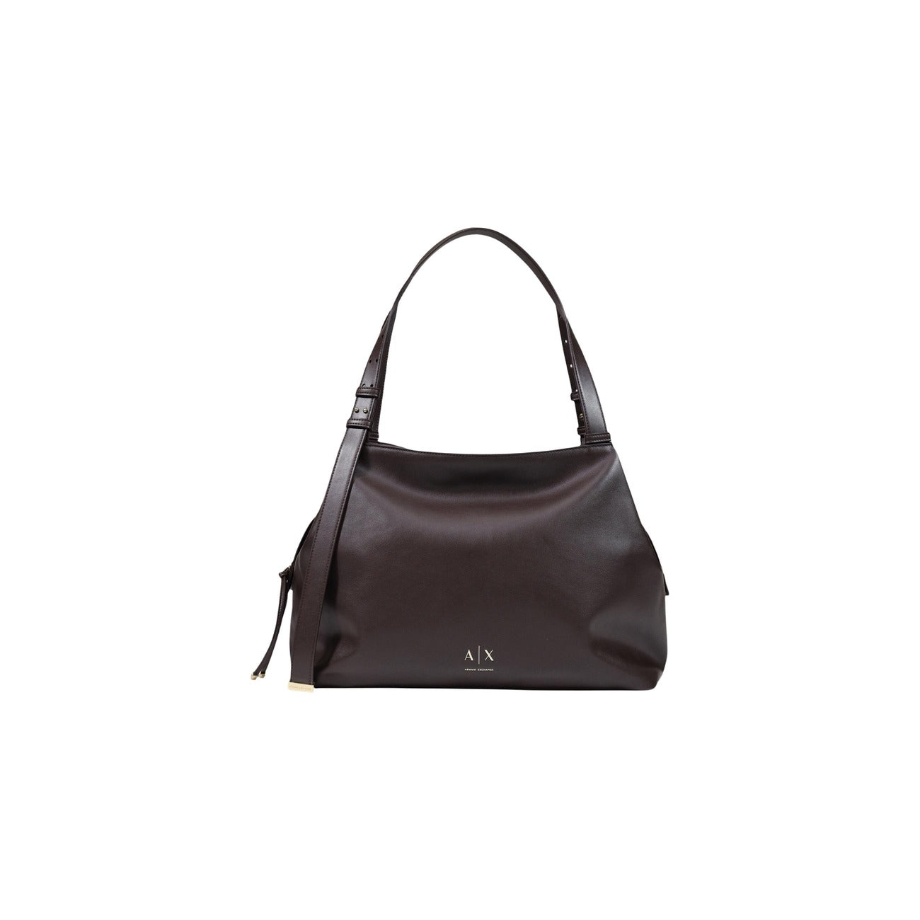 Women's brown Armani Exchange large handbag