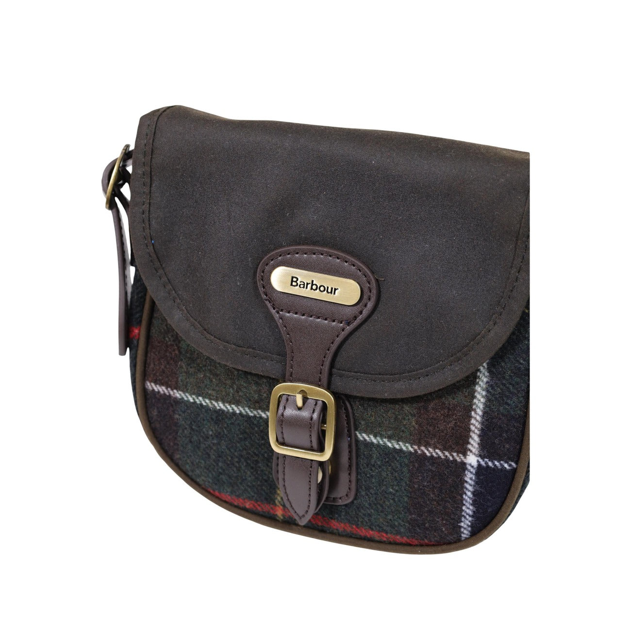 Sac Bandoulière Barbour Whitley Tartan Mini Femme – Vert