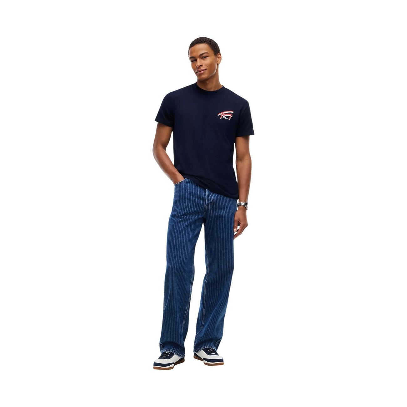Tommy Hilfiger Jeans men's blue T-shirt