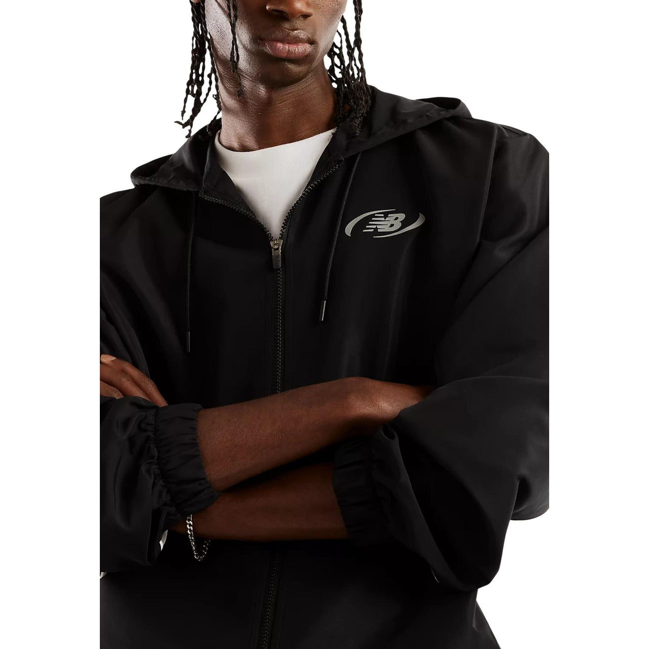 Men's Black New Balance Hoodie