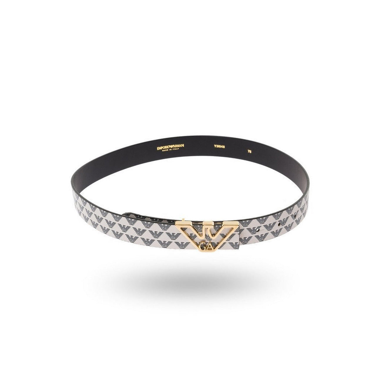 Ceinture femme blanche Emporio Armani