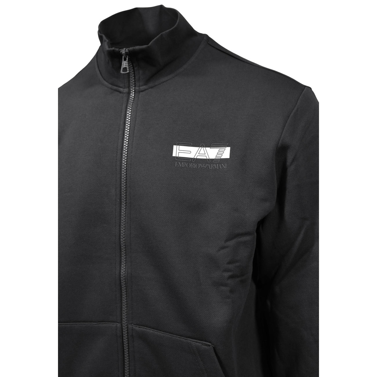 Men's black tracksuit EA7
