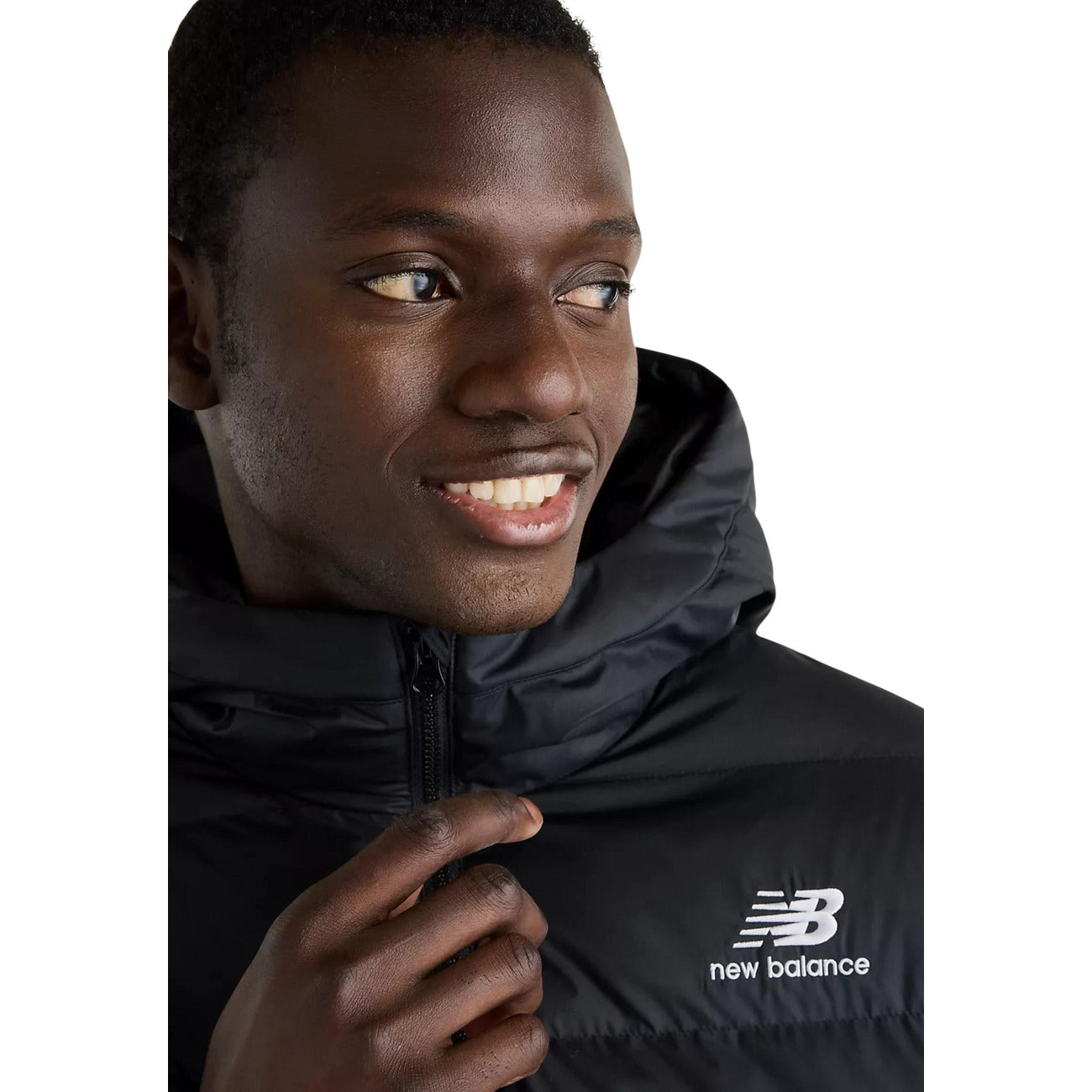 Men's Black New Balance Hoodie