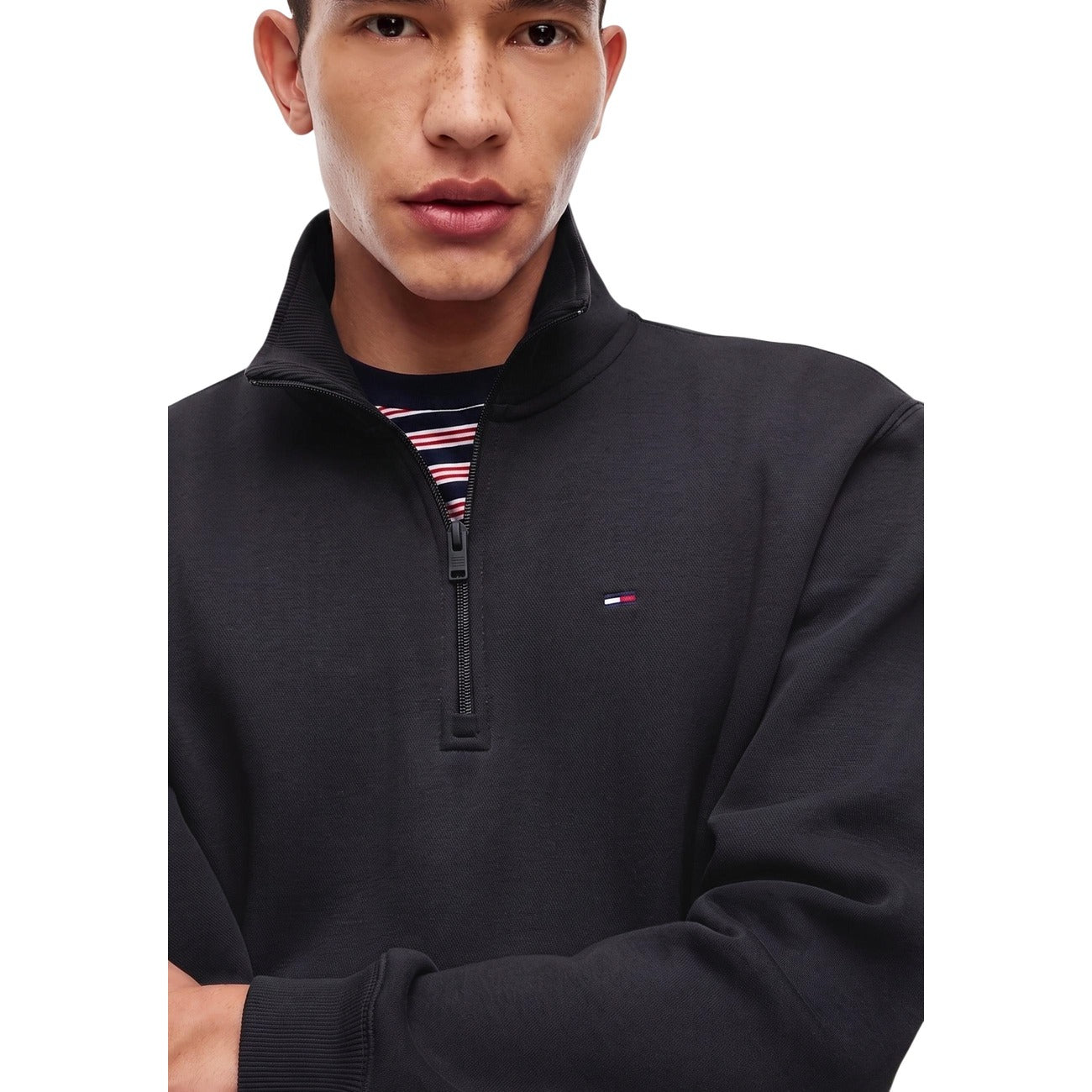 Men's Tommy Jeans Organic Cotton Sweatshirt – Black