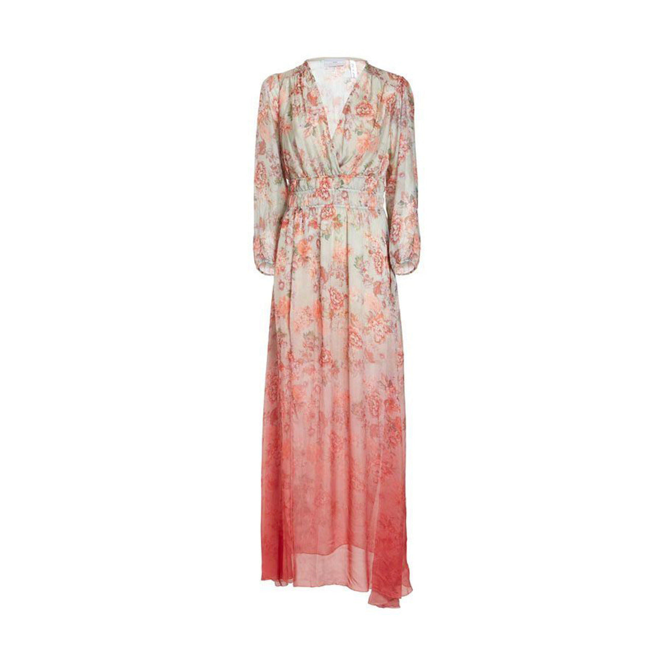Guess - Women's Floral Silk and Viscose Dress