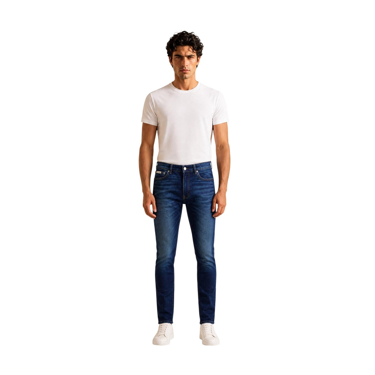 Jean slim Calvin Klein Jeans Homme – Bleu