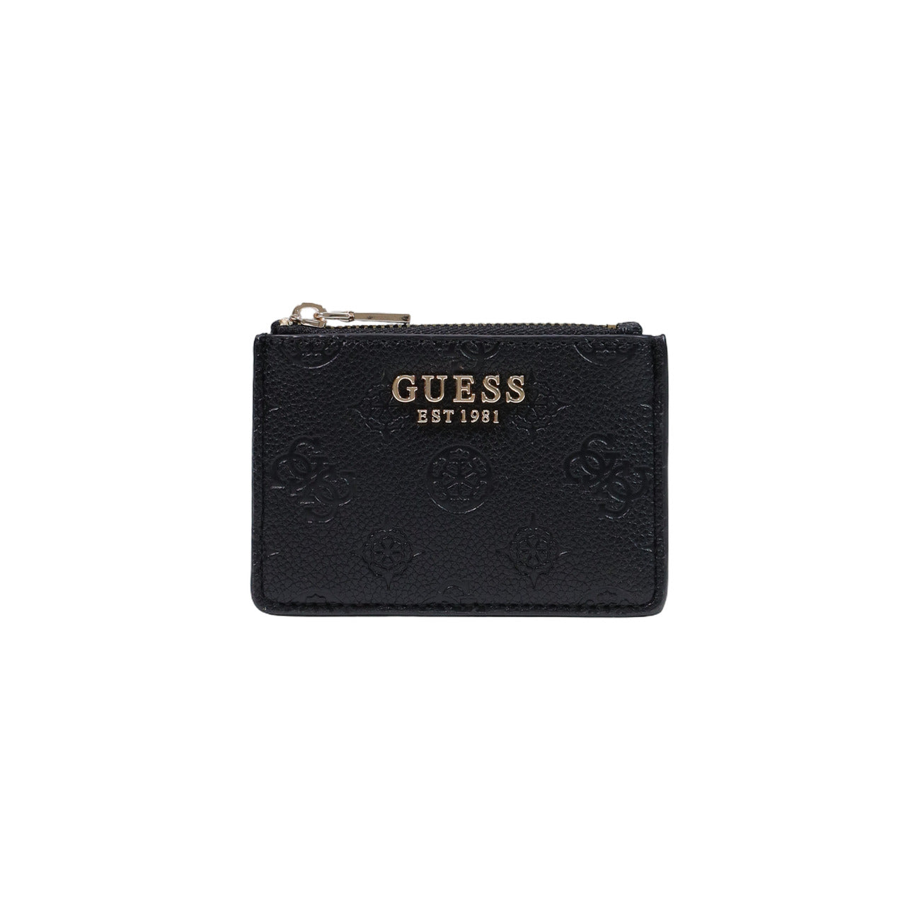 Portefeuille zippé femme Guess Diana – Noir