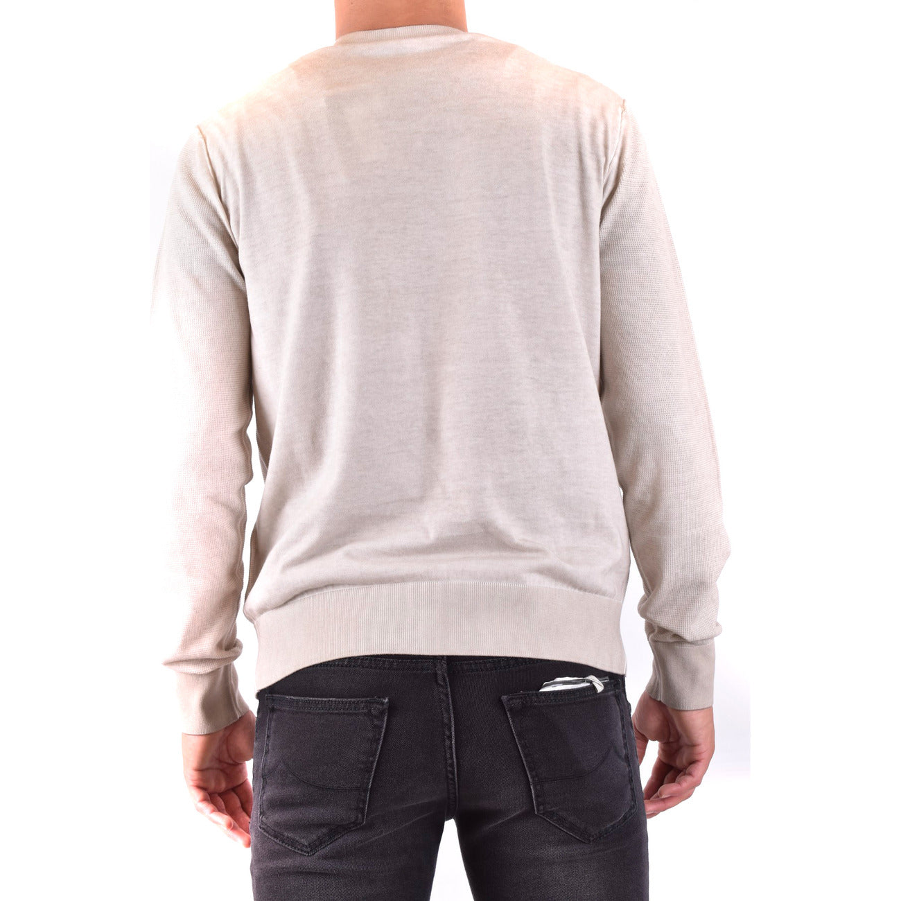 Paolo Pecora Men's Cotton Sweater – White