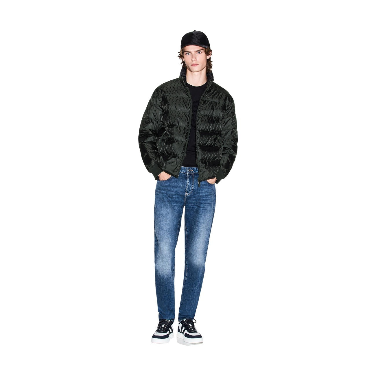 Men's black Armani Exchange jacket