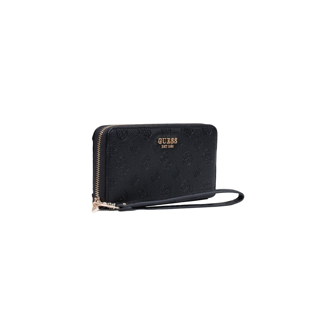 Portefeuille zippé femme Guess Diana – Noir