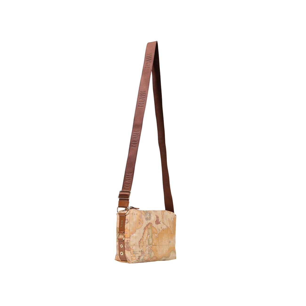 Alviero Martini Prima Classe Women's Leather Shoulder Bag – Brown