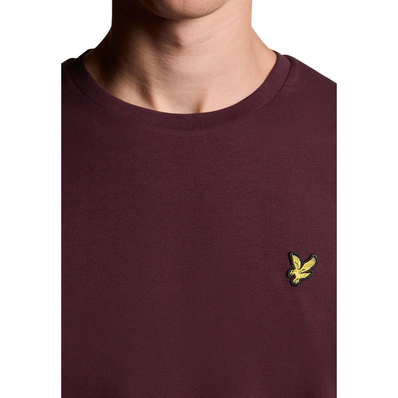 Lyle & Scott Men's Cotton T-Shirt – Burgundy