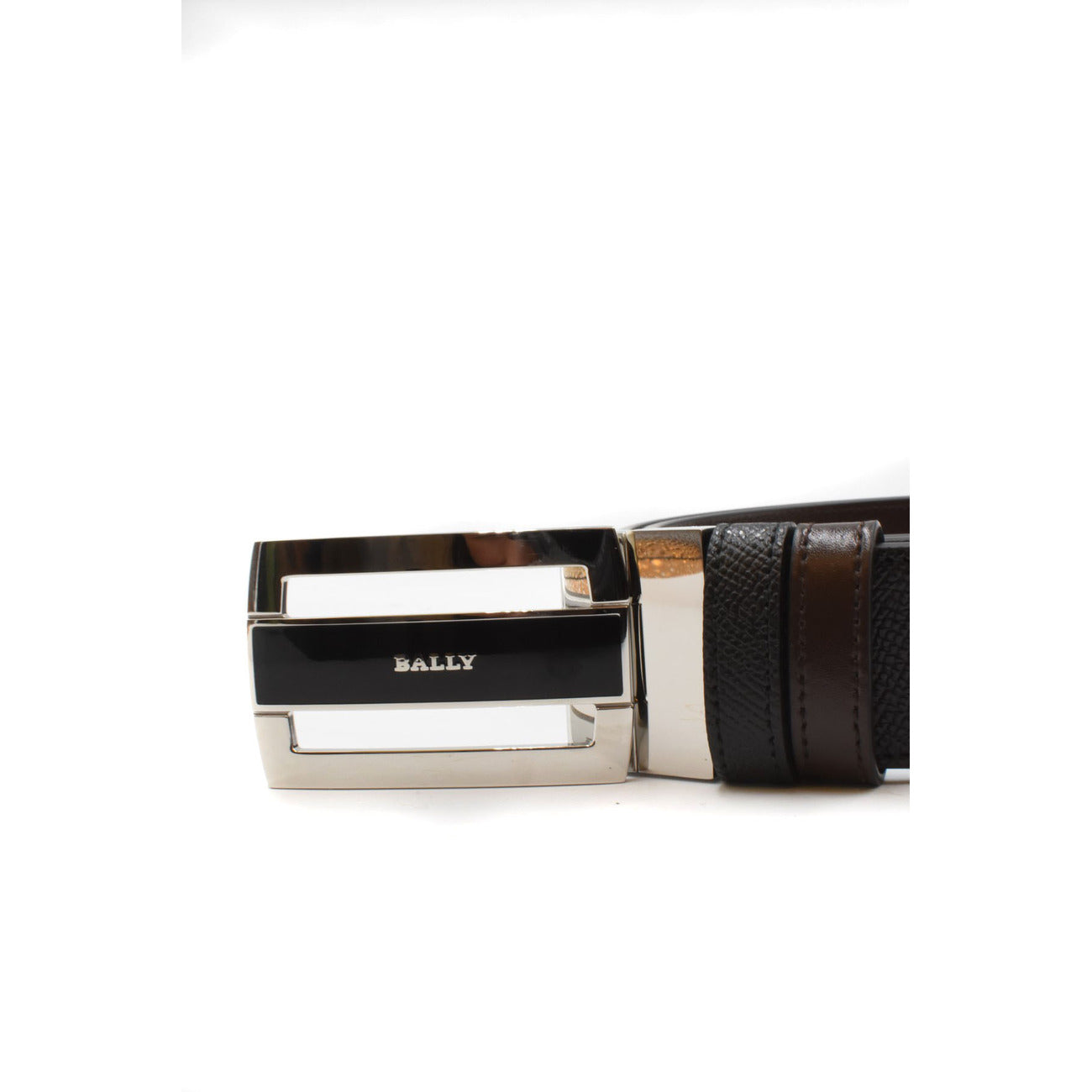 Ceinture homme Bally en cuir – Noir