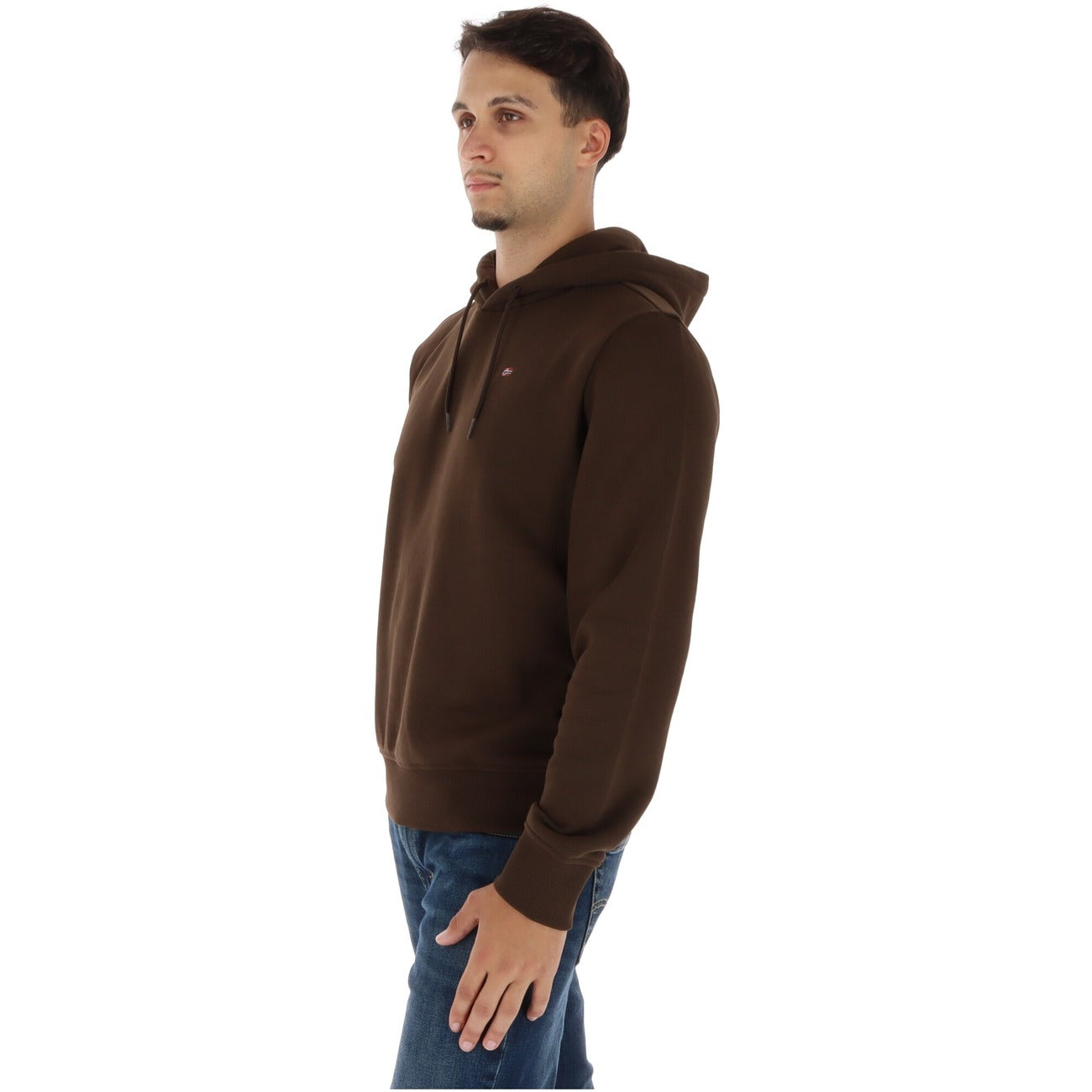 Men's Napapijri Hoodie – Brown
