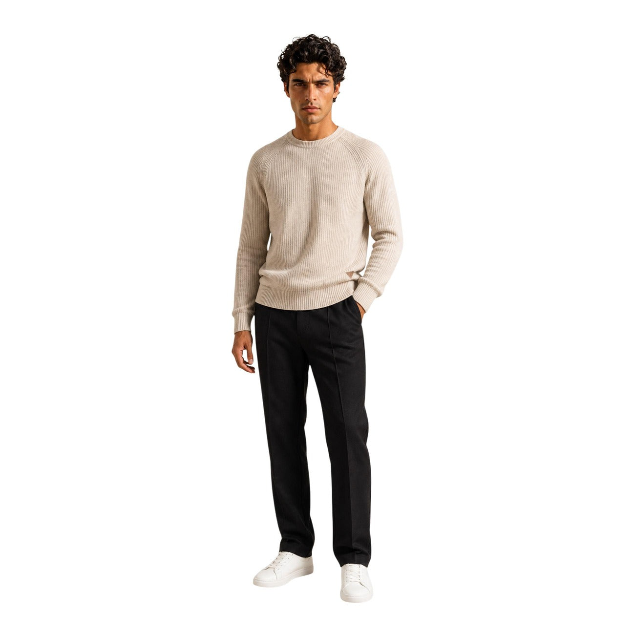 Guess Men's Jumper – Beige