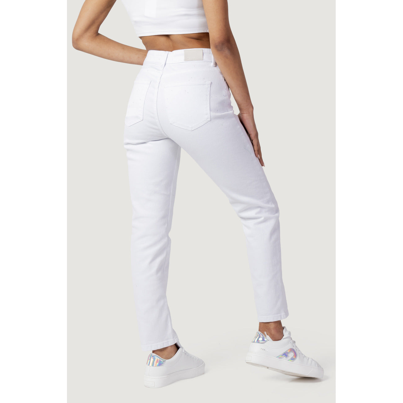 Women's Only Stretch Cotton Jeans – White