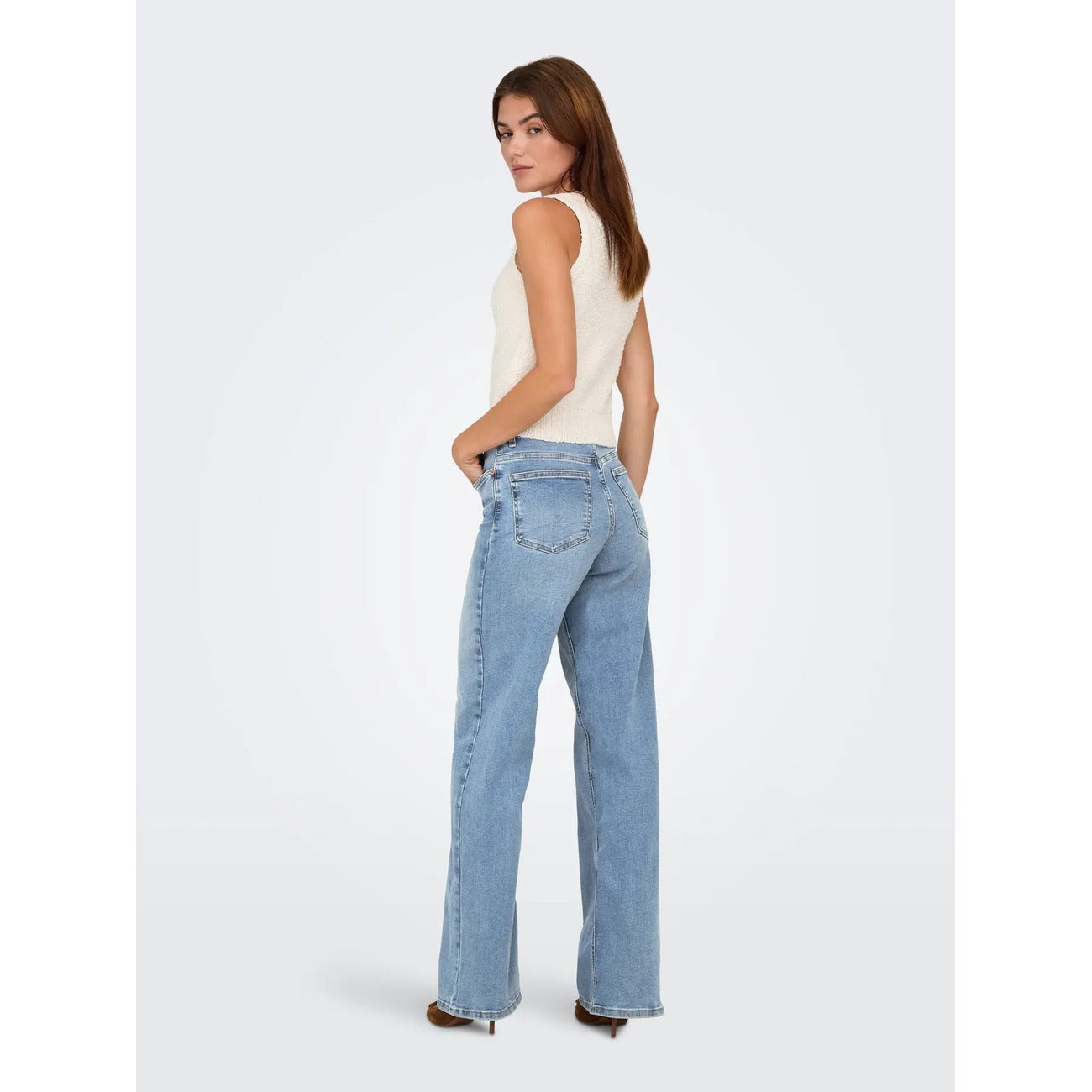 Women's azure blue jeans Only