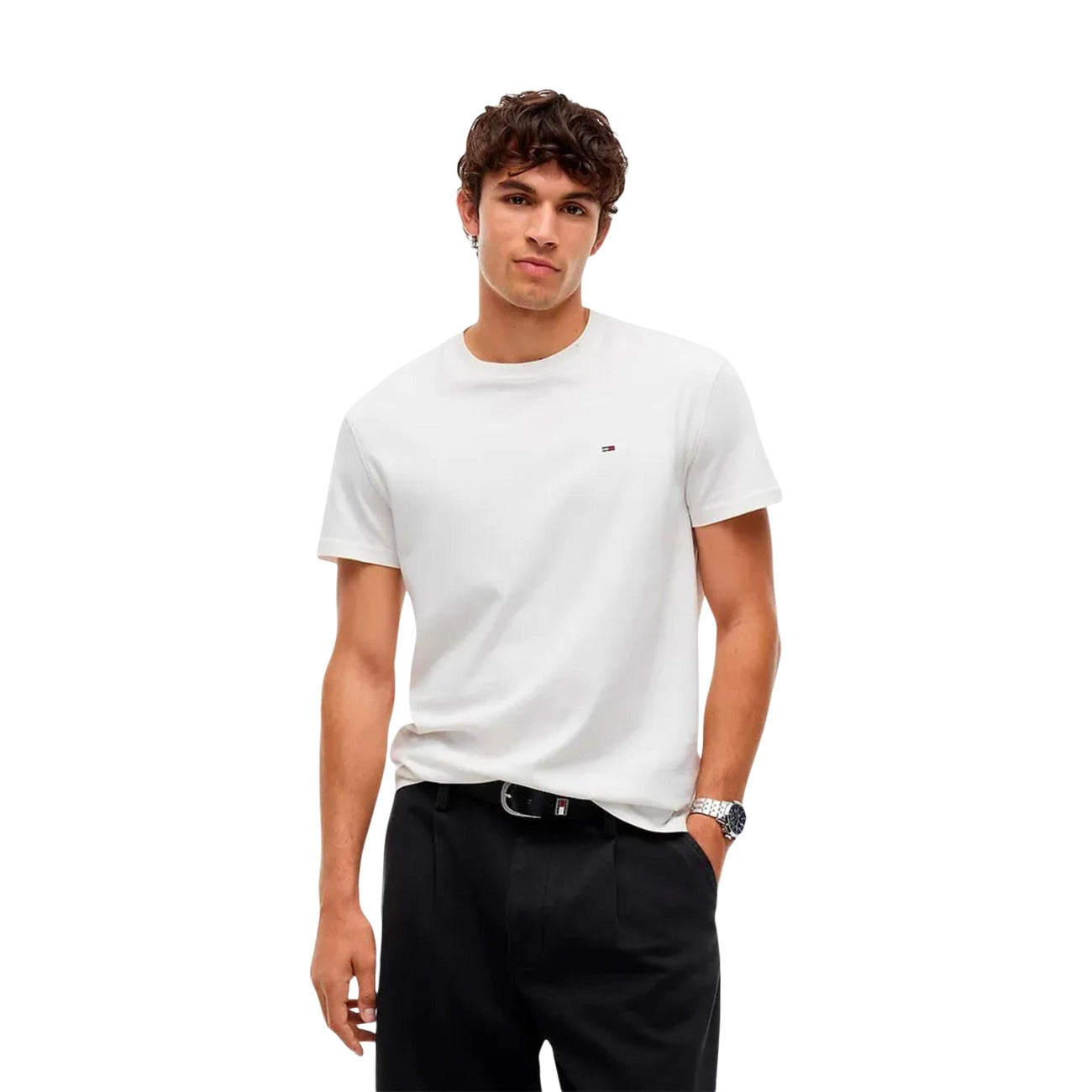 Tommy Hilfiger Jeans Men's White T-shirt
