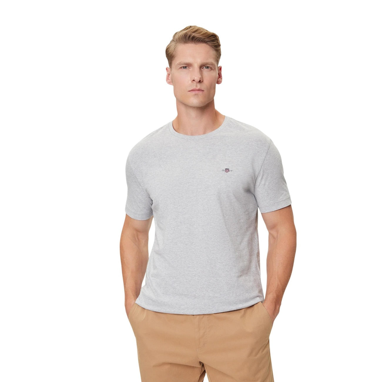 Gant Men's Cotton T-Shirt – Grey