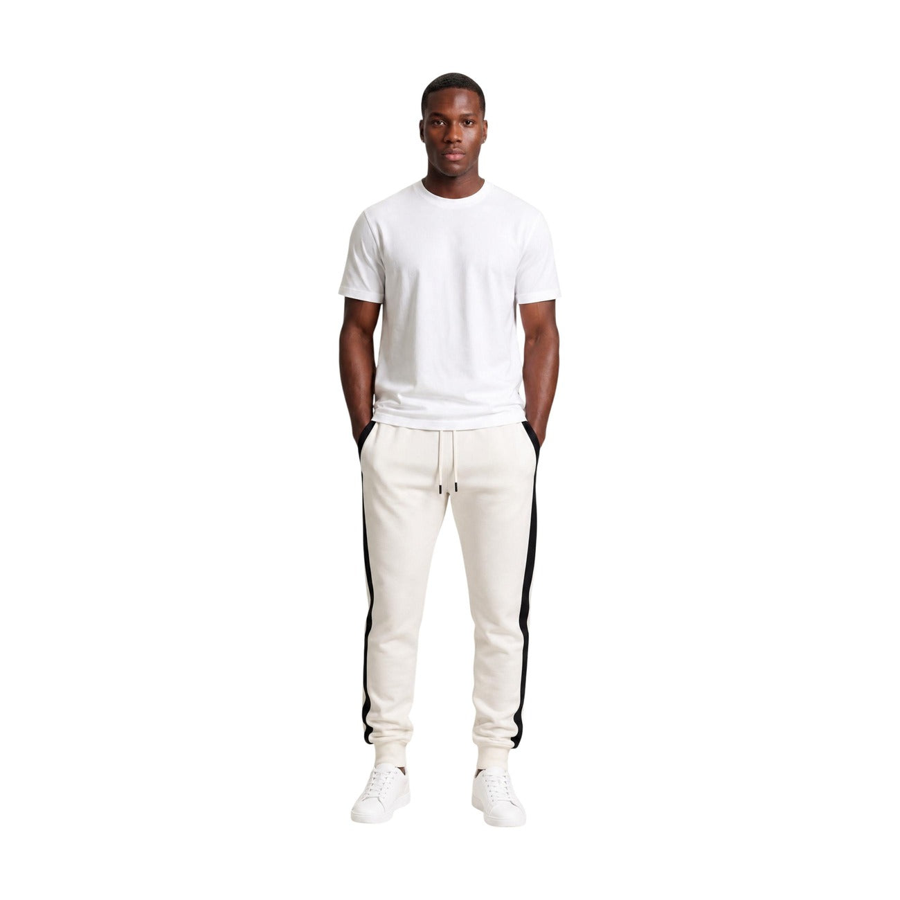 Men's white Armani Exchange trousers