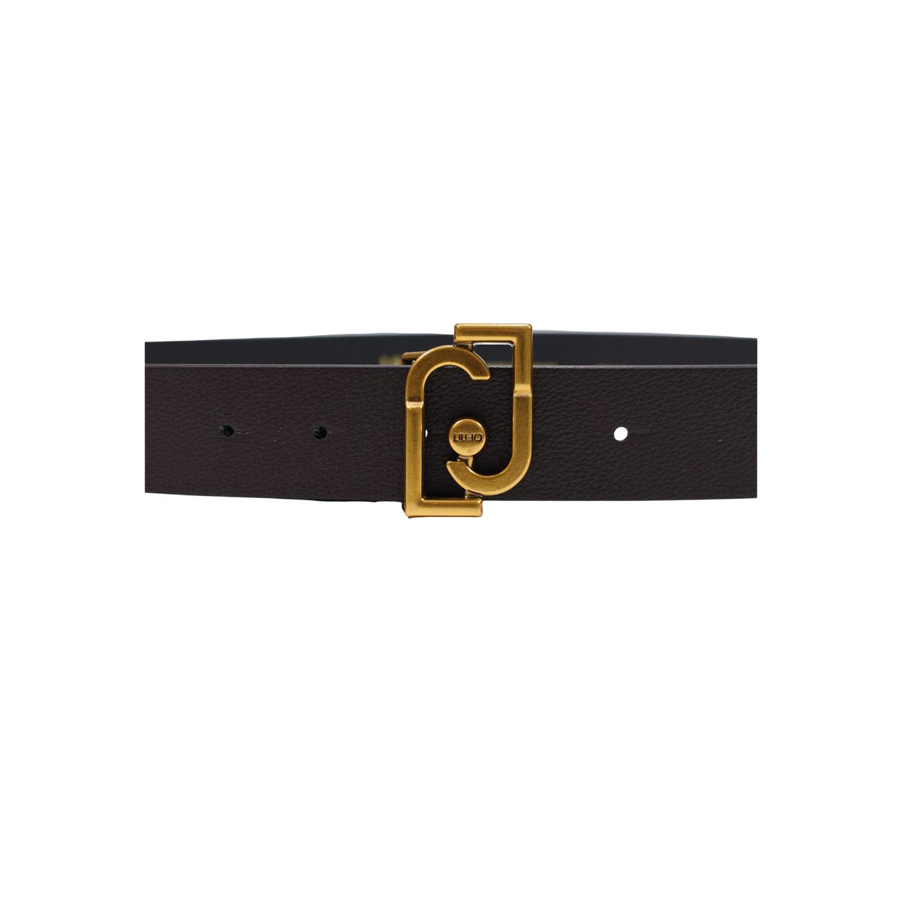 Women's Liu Jo Geometric Belt – Brown and Black