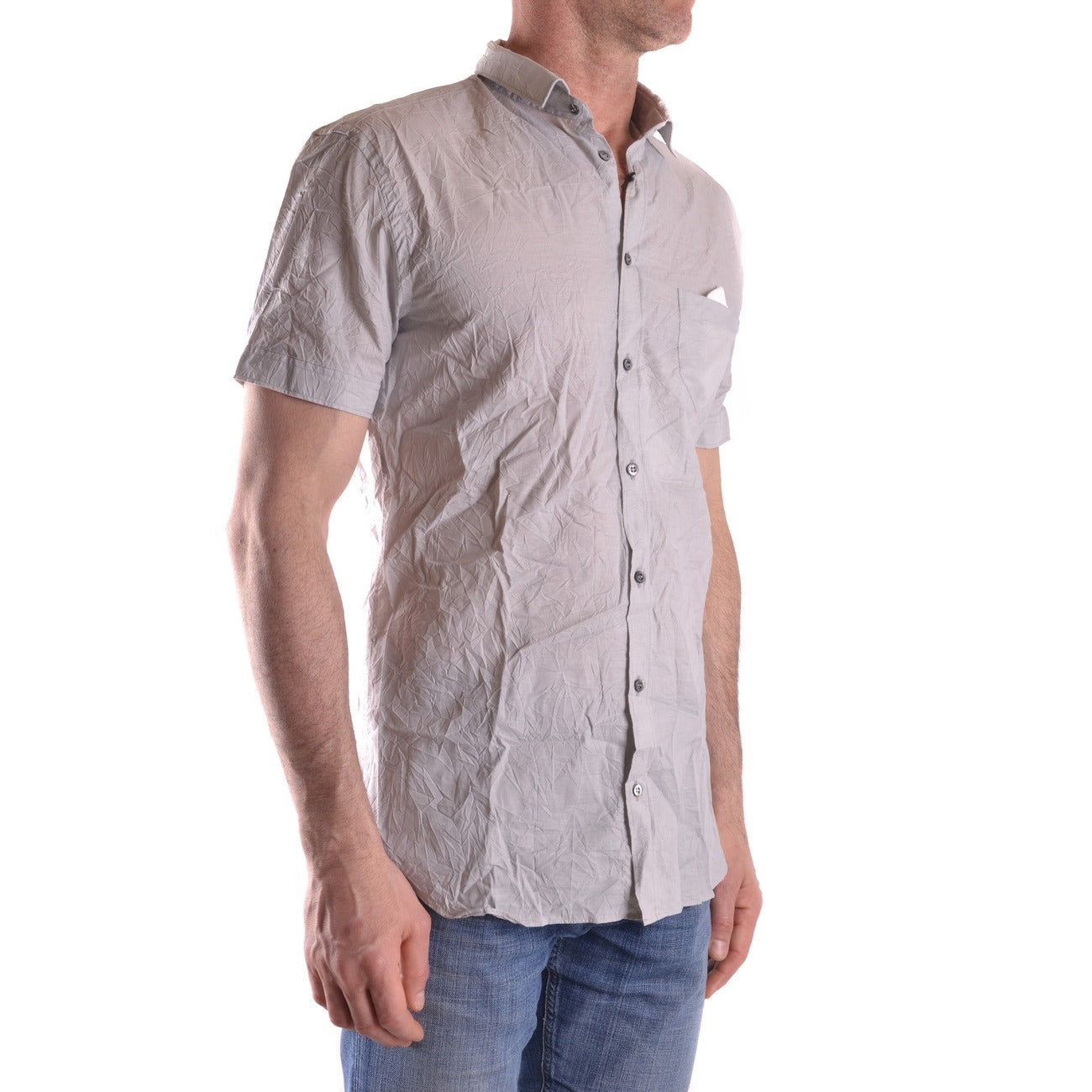 Chemise homme Neil Barrett en coton – Gris