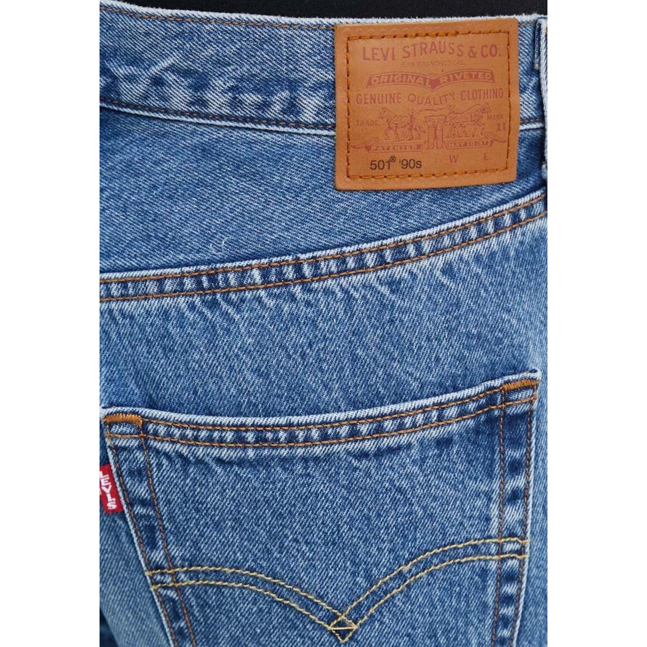 Levi's women's 100% cotton jeans – Light blue