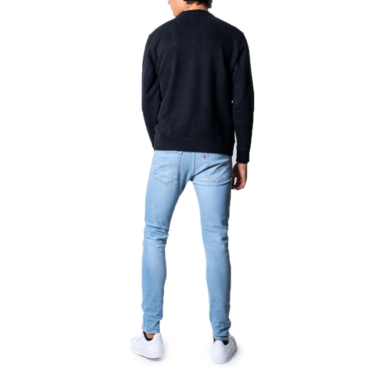 Levi's Men's Cotton Sweatshirt – Black