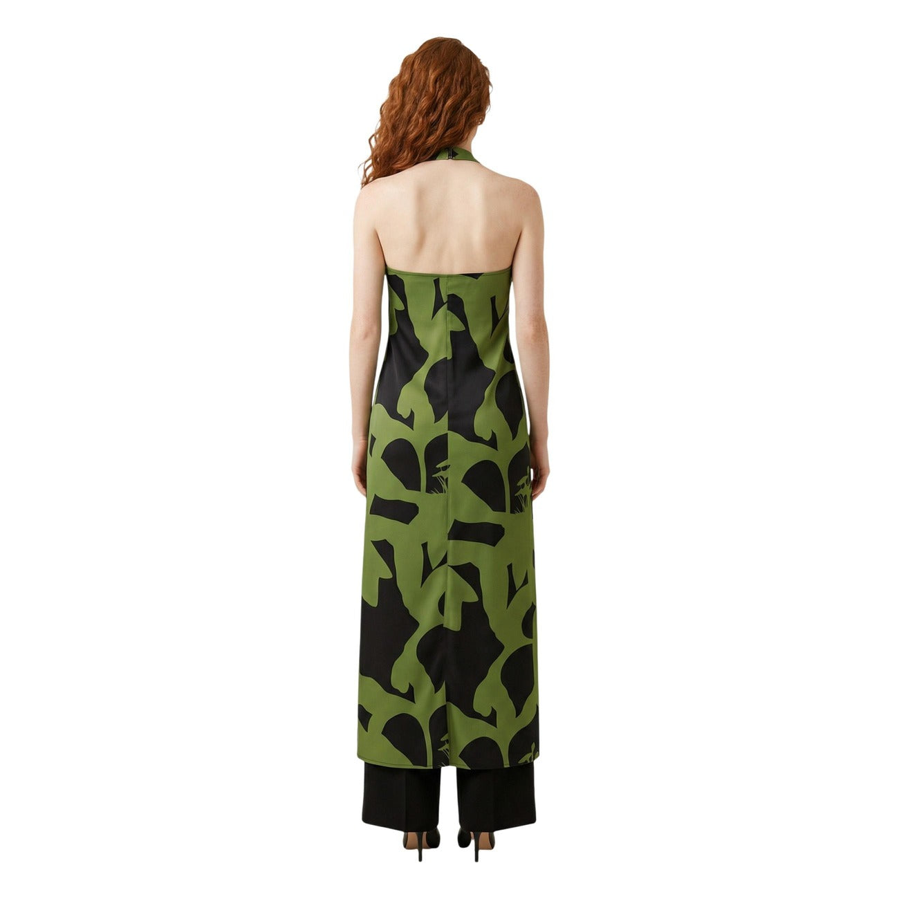 Women's Replay Floral Strappy Dress – Green