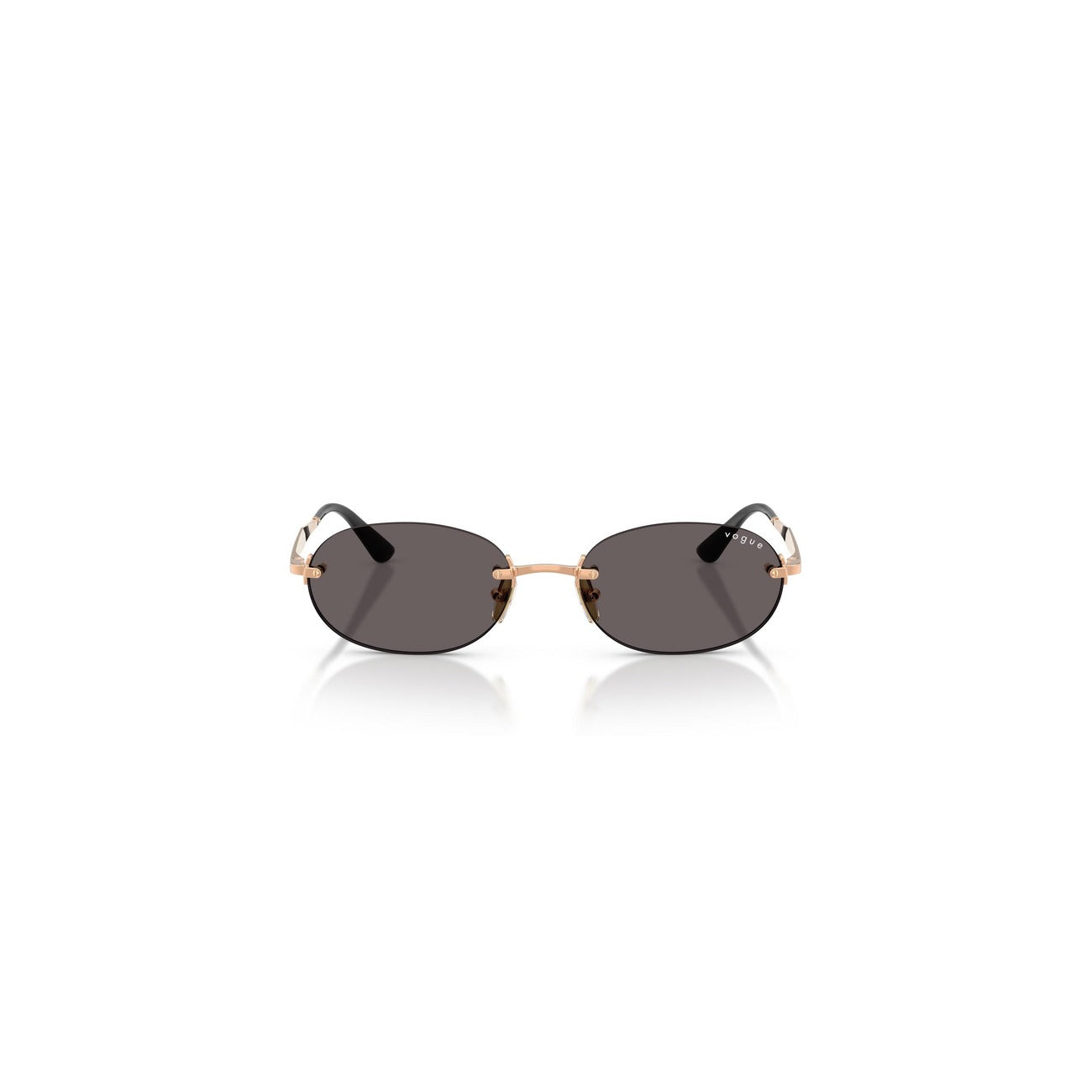 Vogue Eyewear – Lunettes de soleil rondes femme dorées