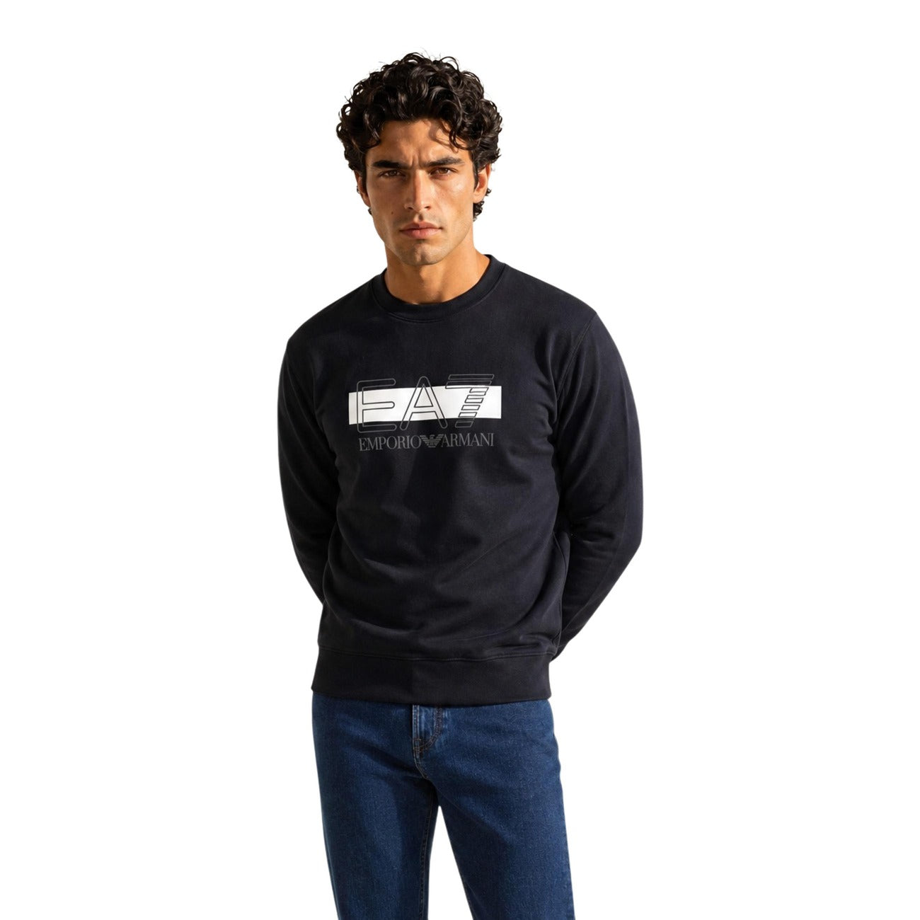 EA7 - Sweatshirt Homme Noir