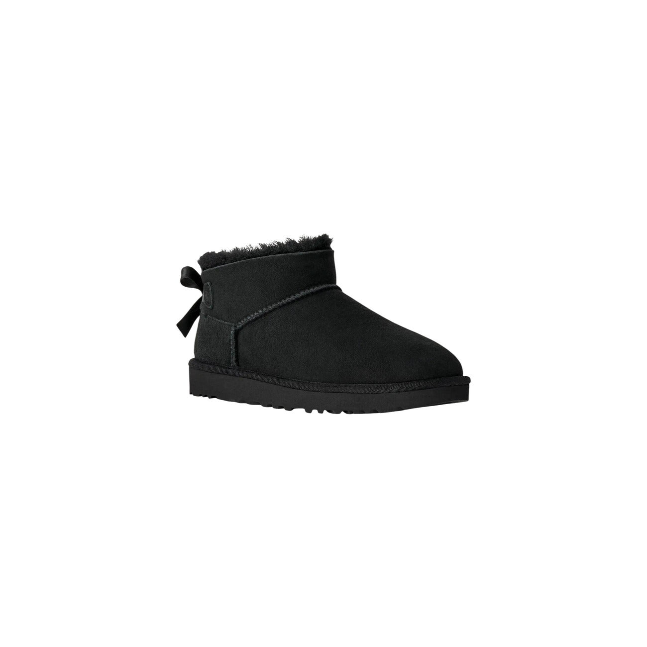 UGG Women's ULTRA MINI BAILEY BOW Boots – Black