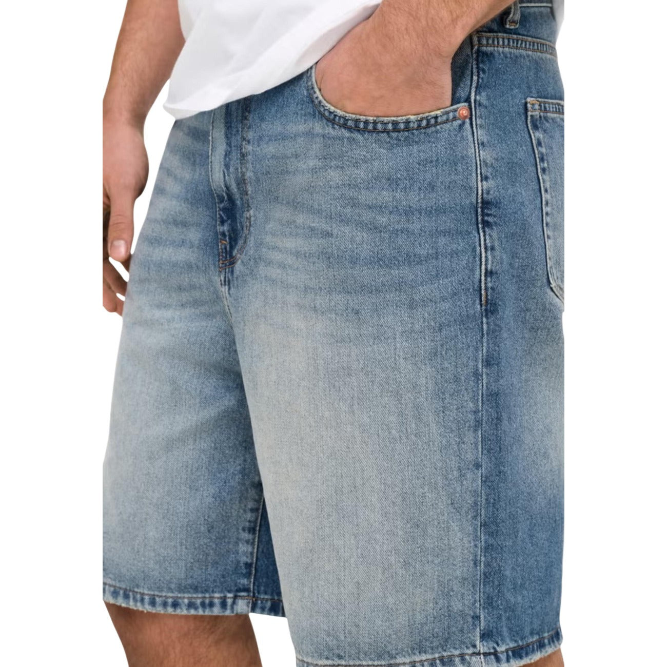 Only & Sons Men's Denim Shorts – Blue