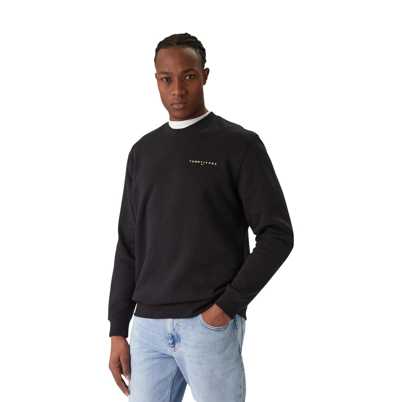 Men's black Tommy Hilfiger Jeans sweatshirt