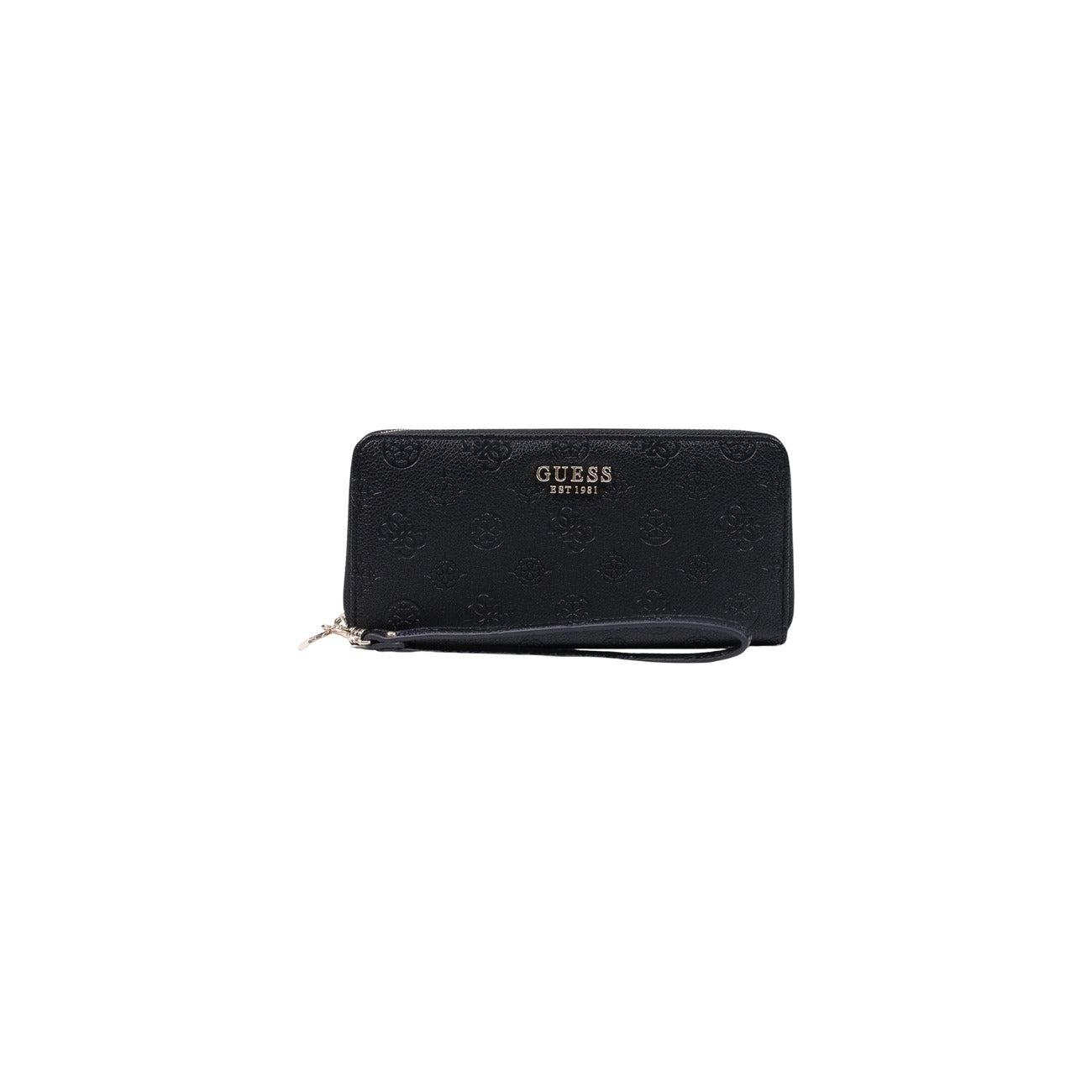 Portefeuille zippé femme Guess Diana – Noir