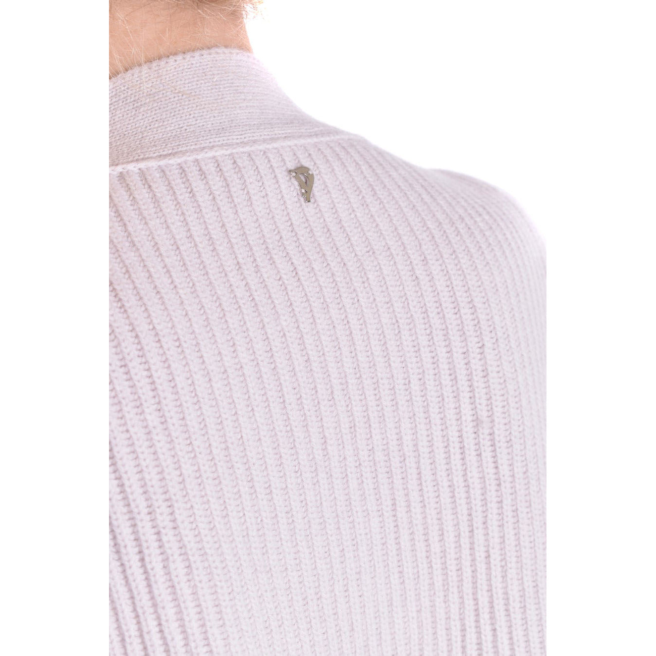 Dondup women's wool and mohair cardigan – White